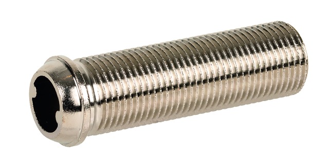 Resideo Verlängerungstülle zylindrisch, Messing vernickelt 3/4" VA5204B020