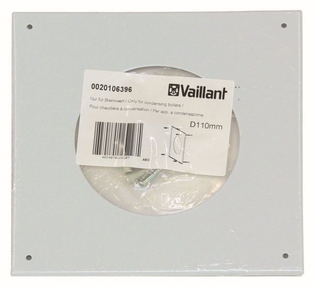 Vaillant Wandrosette d:110mm Vaillant-weiß 0020106396
