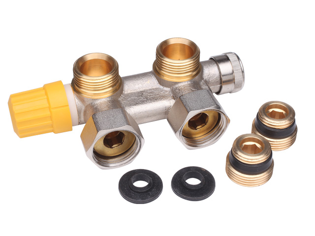 Danfoss Anschlussarmatur VHS-UR R 1/2, Eck 013G4689