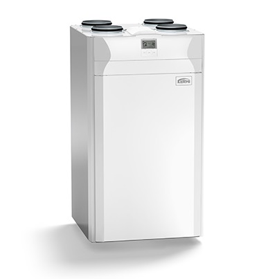 Kermi x-well S370 LH Wohnraumlüftungsgerät mit Vorheizregister Ausführung Links Y1101370002K