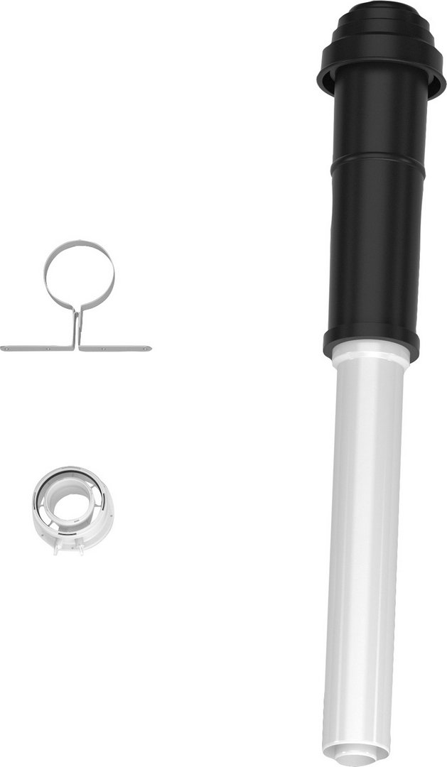 Bosch Dachdurchführung senkrecht, schwarz, d: 60/100mm Abgaszubehör FC-Set60-C33x 7738112504