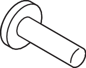 HEWI Reservepapierhalter Serie 805 Classic, Edelstahl, Länge 120mm 805.21.200