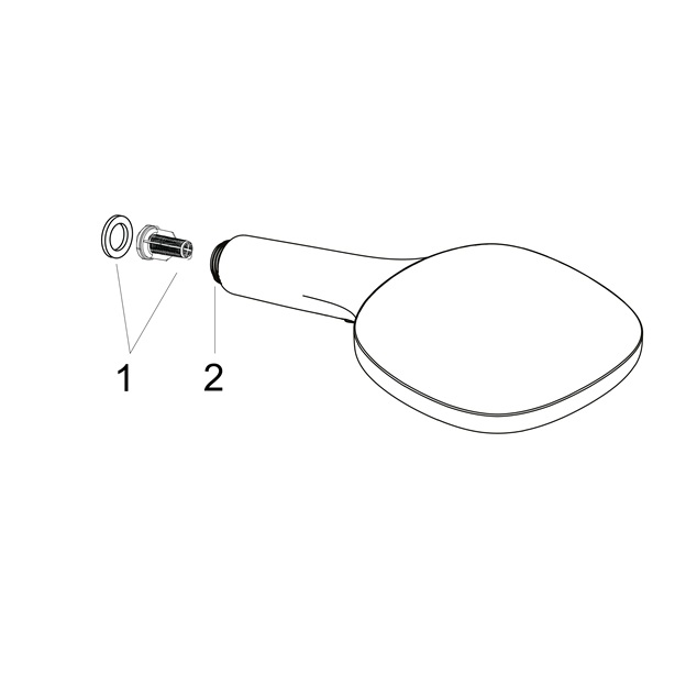 Hansgrohe Handbrause Raindance Select E 120 3jet chrom 26520000