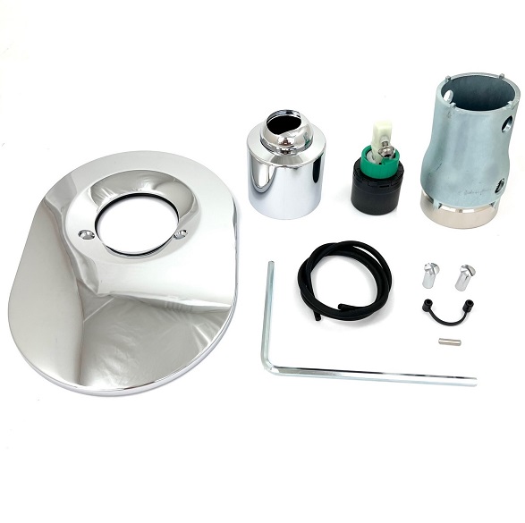 Hansgrohe Umrüstset Kugel auf M3 Brausenmischer Unterputz chrom 96384000