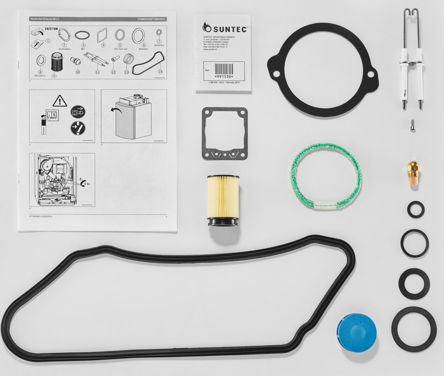 Bosch Wartungs-Service-Set BZ1.0-27 für Olio Condens 8000 F und Suprapur-O 7736604317