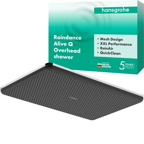 Hansgrohe Kopfbrause Raindance Alive Q 210/340 1 jet chrom 24530000