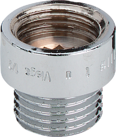 Viega Hahnverlängerung Rotguss 3526 in G3/8 x 10mm verchromt 448769