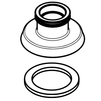 Hansgrohe A51 Talis Spülmittelspender Rosette BSO 93285800
