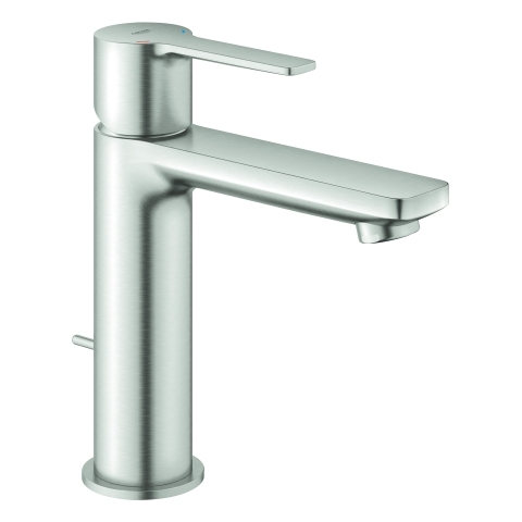 Grohe Lineare Einhand-Waschtischbatterie supersteel S-Size Temperaturbgrenzer 32114DC1