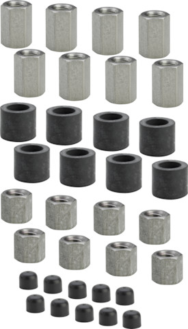 Viega Zubehörset 4971.73 in Gummi schwarz 689988
