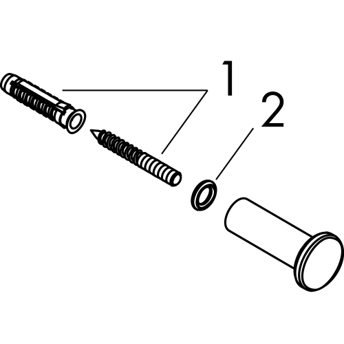 Hansgrohe Handtuchhaken Axor Universal Circular chrom 42811000