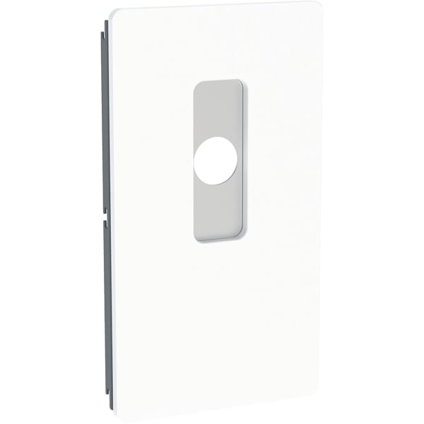 Geberit Serviceöffnung für Wandarmaturen Monolith Sanitärmodul für Waschtisch Glas weiß 242.703.SI.1