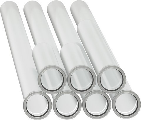 Buderus Abgasrohre-Set DN110, 10m 10m Abgasrohr 7738112685