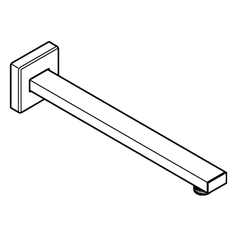 Grohe Rainshower Brausearm chrom, Ausladung 286mm 27709000