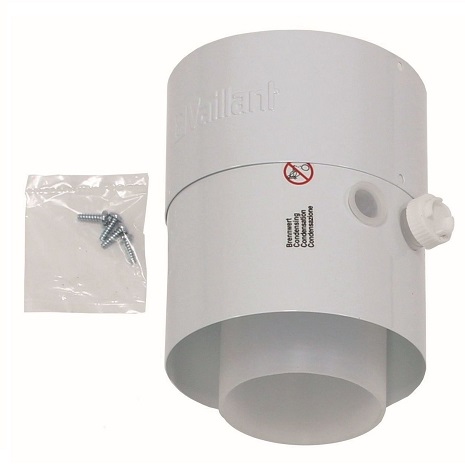 Vaillant Zwischenstück 80/125mm mit Prüföffnung erforderlich für VKK 226-656/4 301369