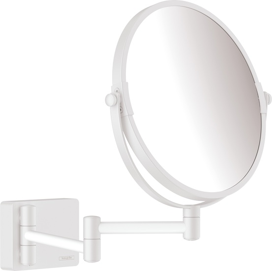 Hansgrohe Rasierspiegel AddStoris mattweiss 41791700
