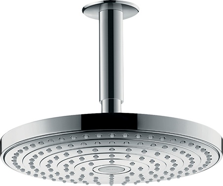 Hansgrohe Kopfbrause Raindance Select S 240 2jet EcoSmart 240mm Deckenmontage chrom 26469000