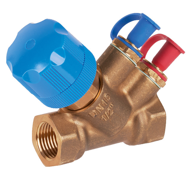 Resideo Strangregulier- und Absperrventil Kombi-2-Plus, DN15, Low Flow, IG R1/2 V5032Y0015BLF