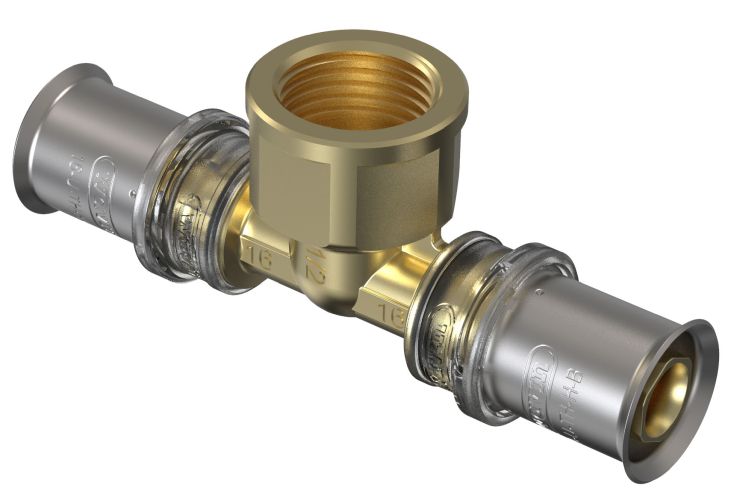 Wavin T-Stück Tigris M5 40mm x 1" IG x 40mm 4066099