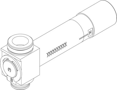 Bosch / Buderus Adapter Gasventil kpl 3 8738804054