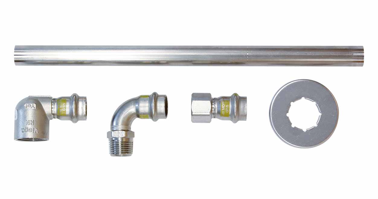 Vaillant VC/VCW/VCI Gas-Installationsset AP/UP, Neu- und Altinstallation 0020235551