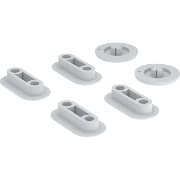 Geberit Set Puffer für WC-Sitz und WC-Deckel für Geberit AquaClean Sela/Alba 244.304.00.1