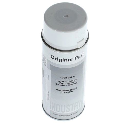 Bosch / Buderus Lacksprühdose RAL9016 400ml (UN1950) verkehrsweiß 67903476
