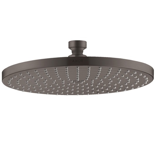 Hansgrohe Tellerkopfbrause Axor 240mm brushed black chrom mit Air-Injection 28494340