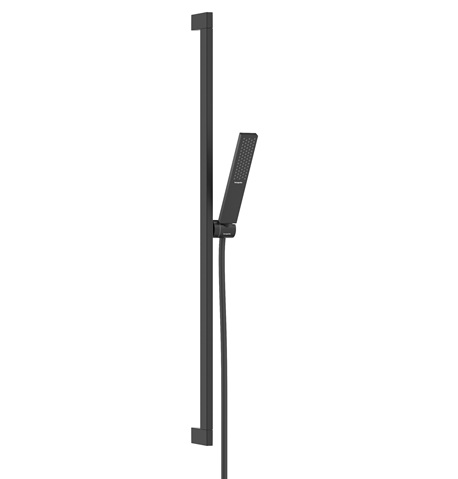 Hansgrohe Brauseset Pulsify E 1 jet EcoSmart+ mit Unica Brausestange 900mm mattschwarz 24381670