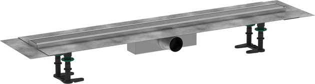 Hansgrohe Komplettset RainDrain Compact 900mm für Standardinstallation gebürstet edelstahl 56180800
