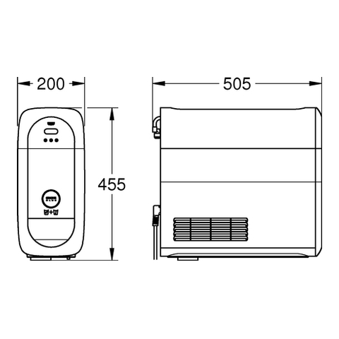 Grohe Kühler Grohe Blue Home 40711000
