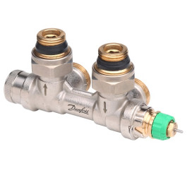 Danfoss dyn, VHS-DV Fühler rechts Eck, Ventileinsatz im RL für Heizkörper mit 1/2'' 013G7916