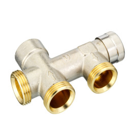 Danfoss Kupplungsgehäuse RA-KE Heizkörper R 1/2, Anlage G 3/4 AG 013G3366