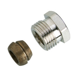 Danfoss Klemmverbinder R 3/8 AG auf 10mm, für Stahl- und Kupferrohre  013G4100