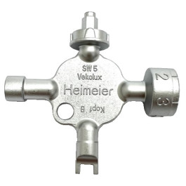 Heimeier Universalschlüssel für Halo-B Kopf, Regulux, Vekolux, V/F-exakt 0530-01.433