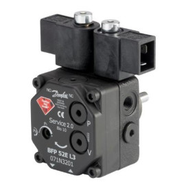 Danfoss Ölbrennerpumpe BFP 52 E L5 mit 2 Magnetventilen, 40 l/h, Drehrichtung links, 071N3202