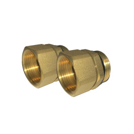 Danfoss Anschlussverschraubung (AB-PM Anschluss-Set) - IG / AG 088U0820