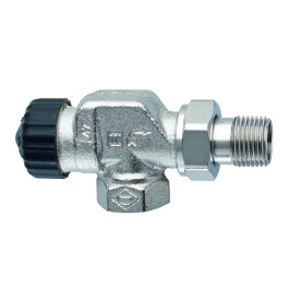 Heimeier Thermostat-Ventilunterteil Axialform, DN10 mit geringem Widerstand 2245-01.000