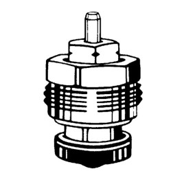 Heimeier Thermostat-Oberteil blaue Stopfbuchse 2340-02.299