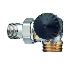 Heimeier Thermostat-Ventilunterteil Winkeleck rechts, AG G3/4 mit geringem Widerstand 2342-02.000