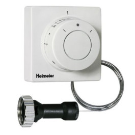 Heimeier Thermostatkopf Typ F 2m mit Ferneinsteller und 2 m Kapillarrohr, Anschluss M30x1,5 2802-00.500
