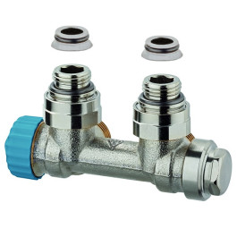 Heimeier Multilux Einrohr 1/2'' Anschlussarmatur Eck IG Heizkörperanschluss DN15 3855-02.000