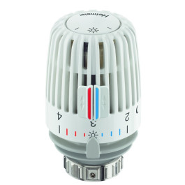 Heimeier Thermostat-Kopf K mit Diebstahlsicherung weiß, Anschluss M30x1,5 Gewinde 6040-00.500