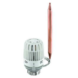 Heimeier Thermostat-Kopf K mit Anlege-bzw. Tauchfühler 20-50 Grad C, Anschluss M30x1,5 6402-09.500