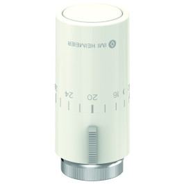 Heimeier Thermostat-Kopf Halo weiß weiß Einstellskala 6-28, Anschluss M30x1,5 7500-00.500