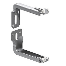 Buderus Befestigungssatz Typ 338-1(SL), verzinkt mit Schallschutz, verstellbar 65-80 mm 82282804