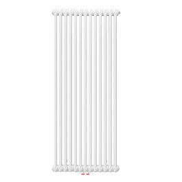 Arbonia Röhrenradiator Standard mit Mittenanschluss 2-Säuler H: 180 L: 45 cm