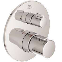 Ideal Standard Badethermostat UP Ceratherm T100 Bausatz 2, rose tte d:163mm, chrom A5814AA
