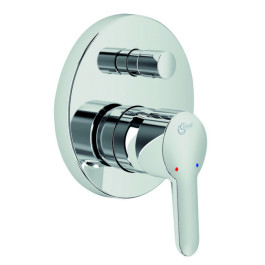 Ideal Standard Connect Blue Badearmatur Unterputz Bausatz 2 Rosetted:163mm, eigensicher DIN EN 1717, chrom A6006AA