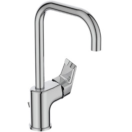 Ideal Standard Tesi Waschtischarmatur mit Ablaufgarnitur chrom, Ausladung 160mm, 5 l/min. A6571AA